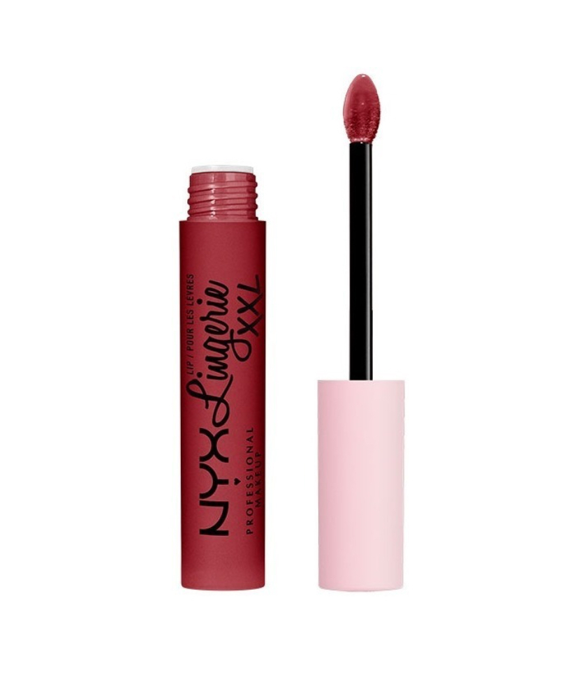 Labial Líquido Nyx Professional Lip Lingerie Xxl Matte it's hotter