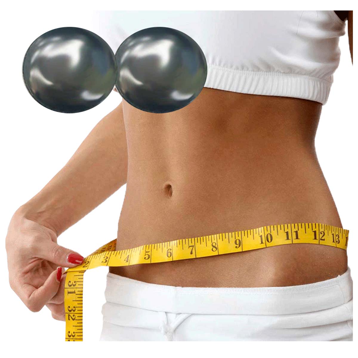 Aretes Para Adelgazar Perdida De Peso Magnético 2 pares