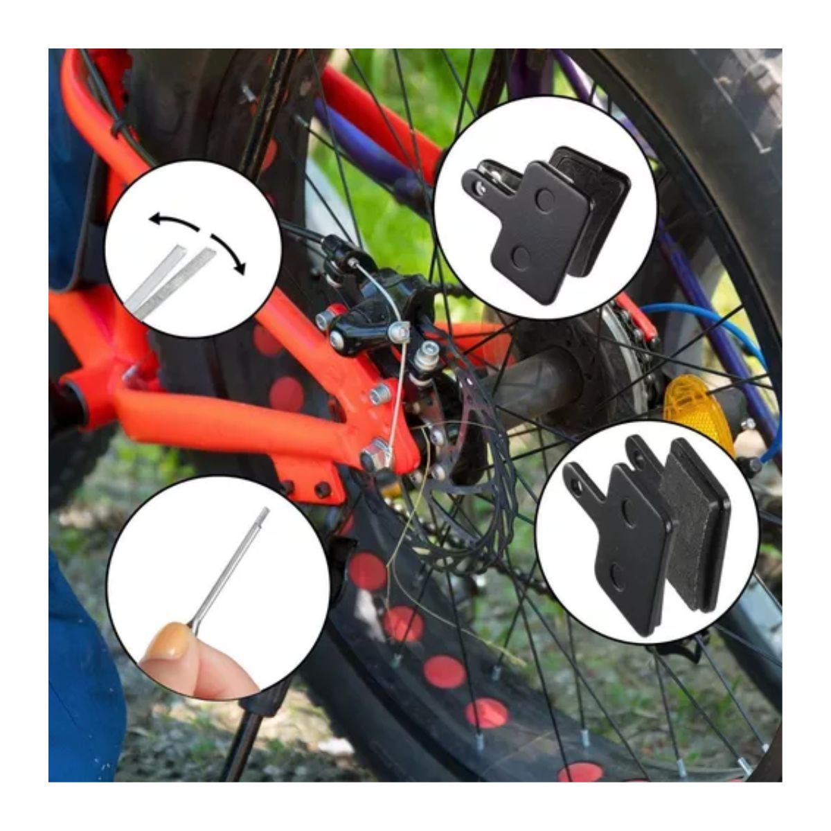 4 Juegos Balatas Shimano B01s Tektro M315 M355 M395 Mt200 Negro