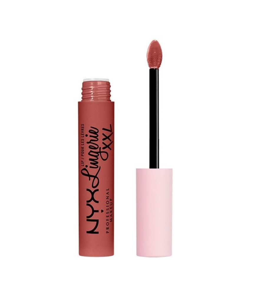 Labial Líquido Nyx Professional Lip Lingerie Xxl Matte warm up
