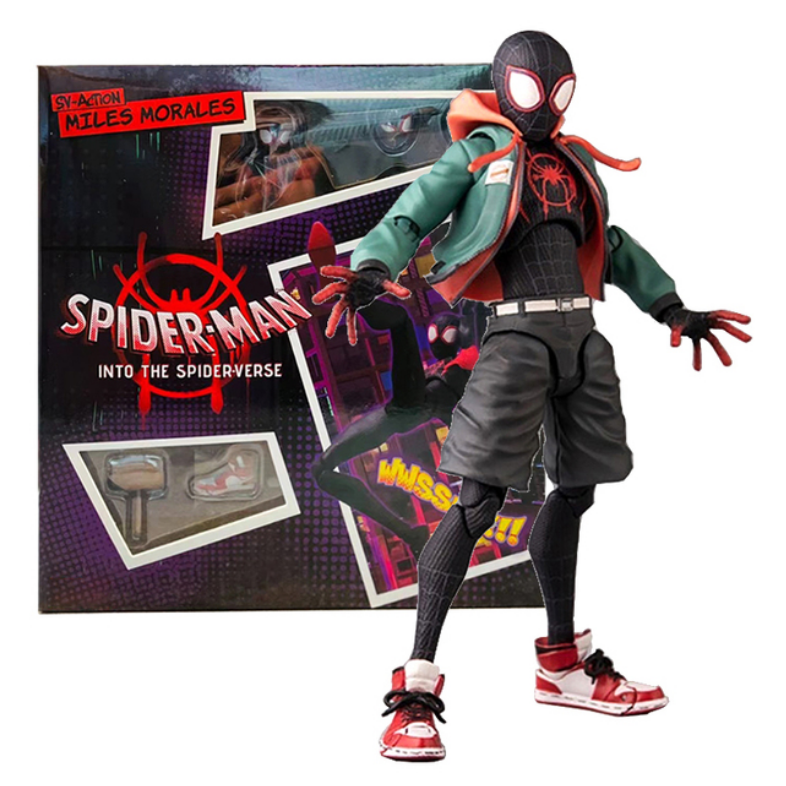Spider Man Spiderman Miles Morales Multiverso Verso Figura