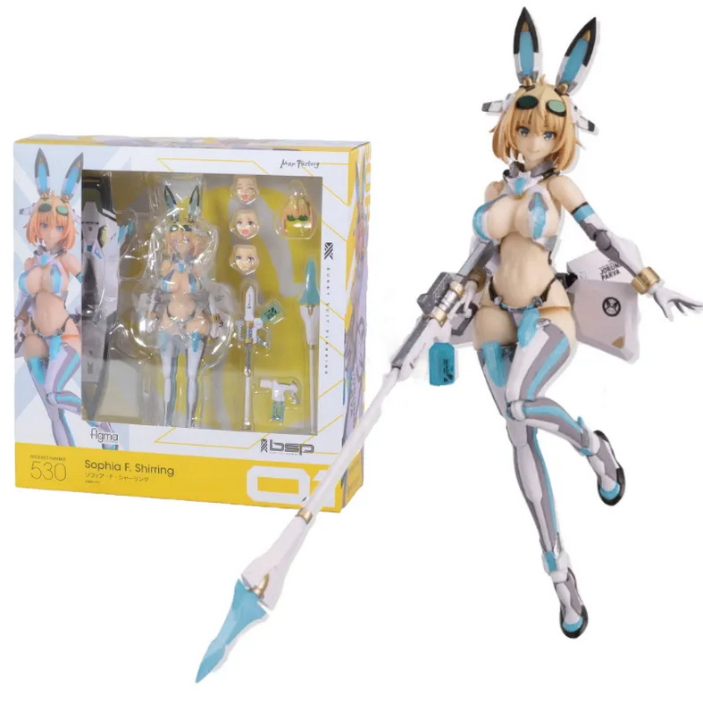 Sophia F. Shirring 530 Figma Bunny Suit Bikini Figura Anime