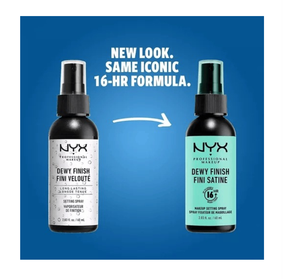 Nyx Spray Fijador De Maquillaje Larga Duración 60ml dewy