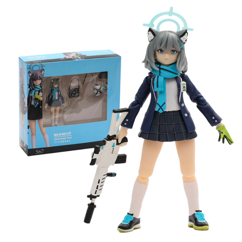 Shiroko Sunaookami 567 Figma Blue Archive Terror Figura