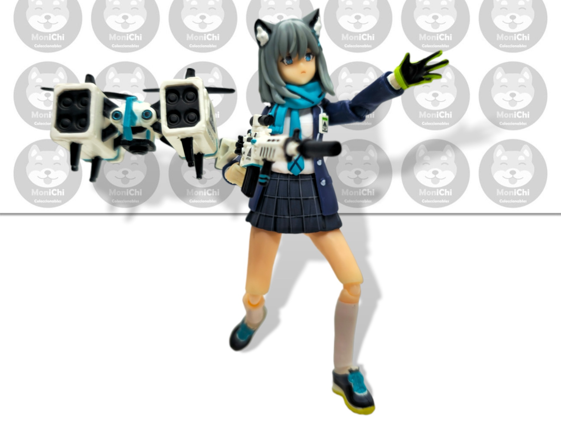 Shiroko Sunaookami 567 Figma Blue Archive Terror Figura