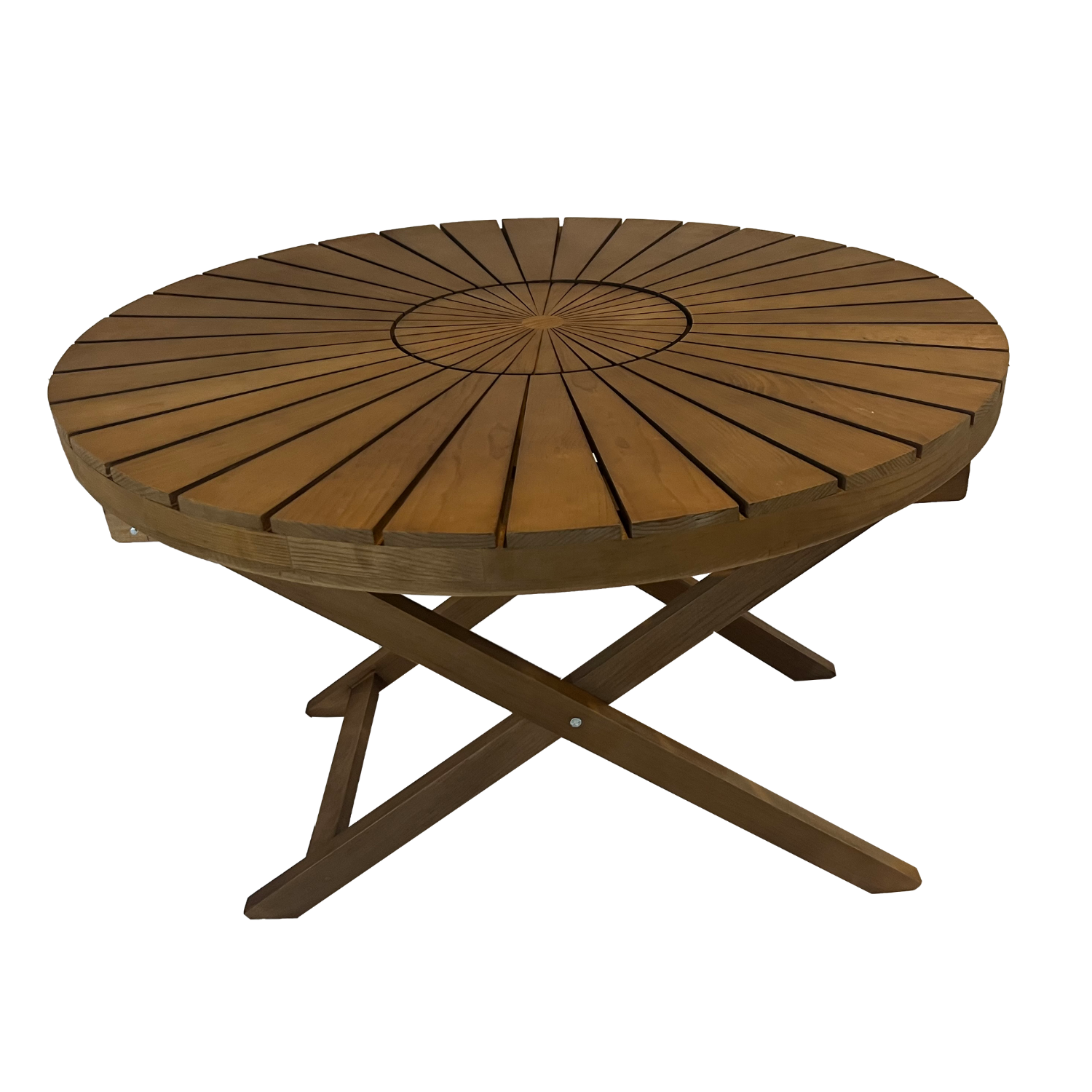 Mesa Redonda Modelo Marea 6 personas 120diam. Rústico Tratable. Leer Descripción