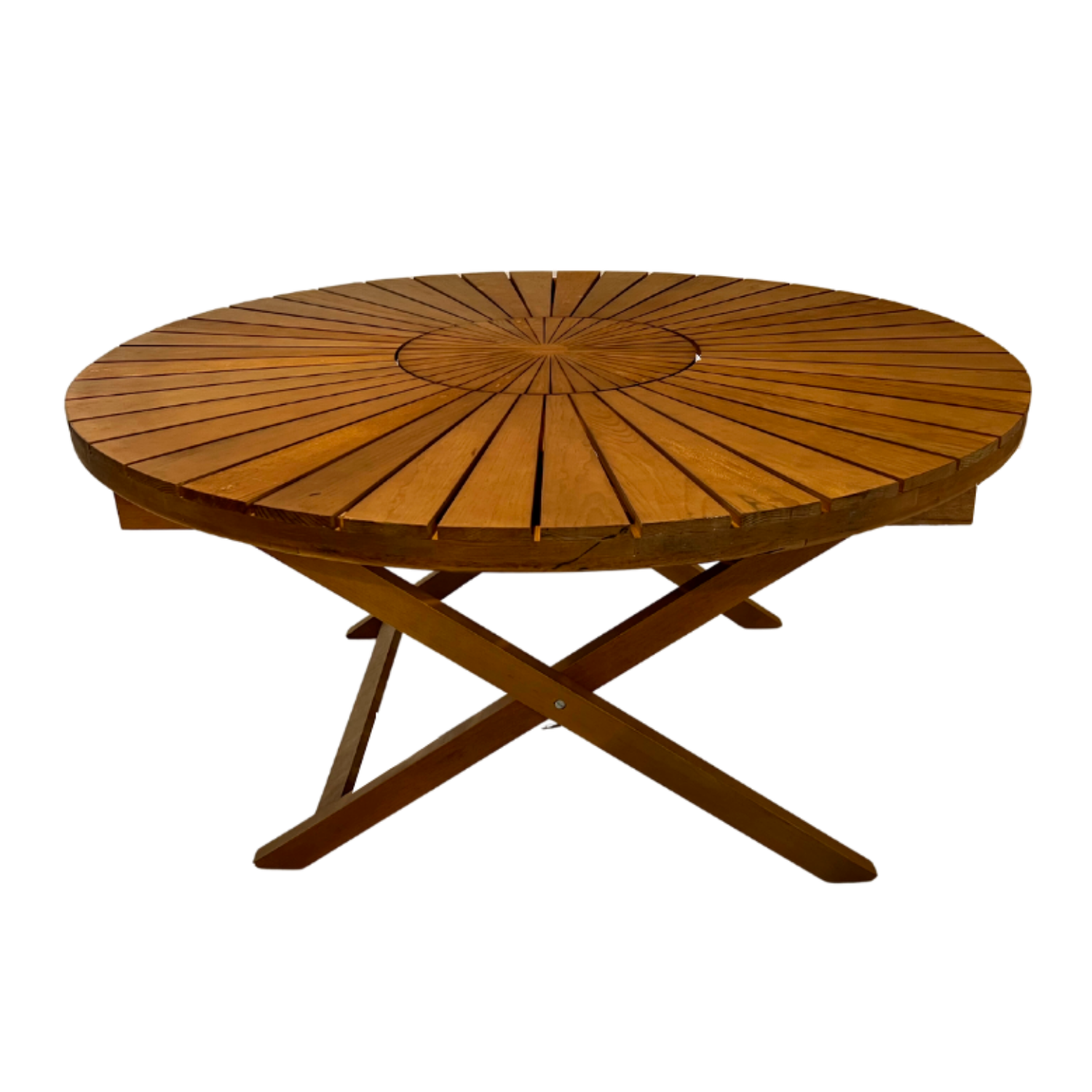 Mesa Redonda Modelo Marea 8 personas 150diam. Rústico Tratable. Leer Descripción