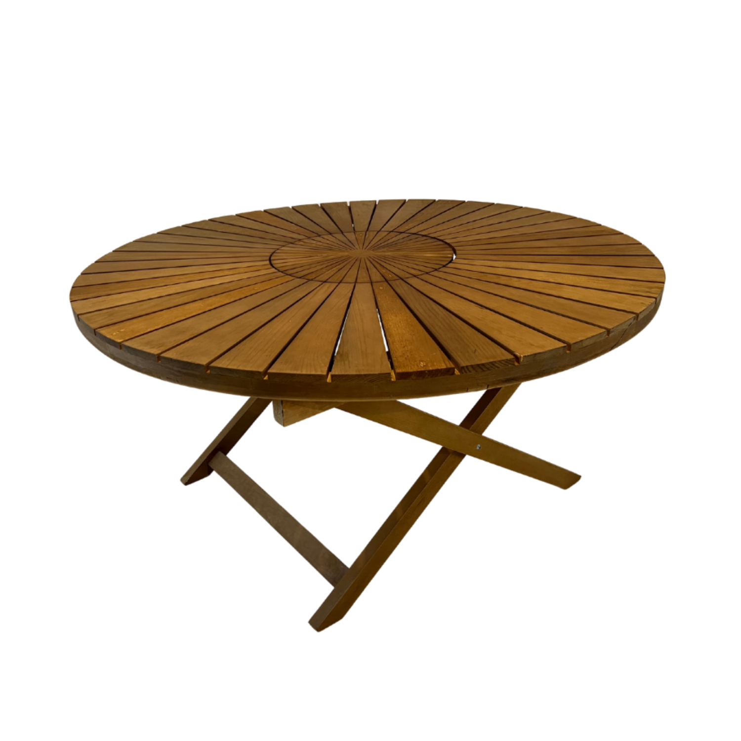 Mesa Redonda Modelo Marea 8 personas 150diam. Rústico Tratable. Leer Descripción