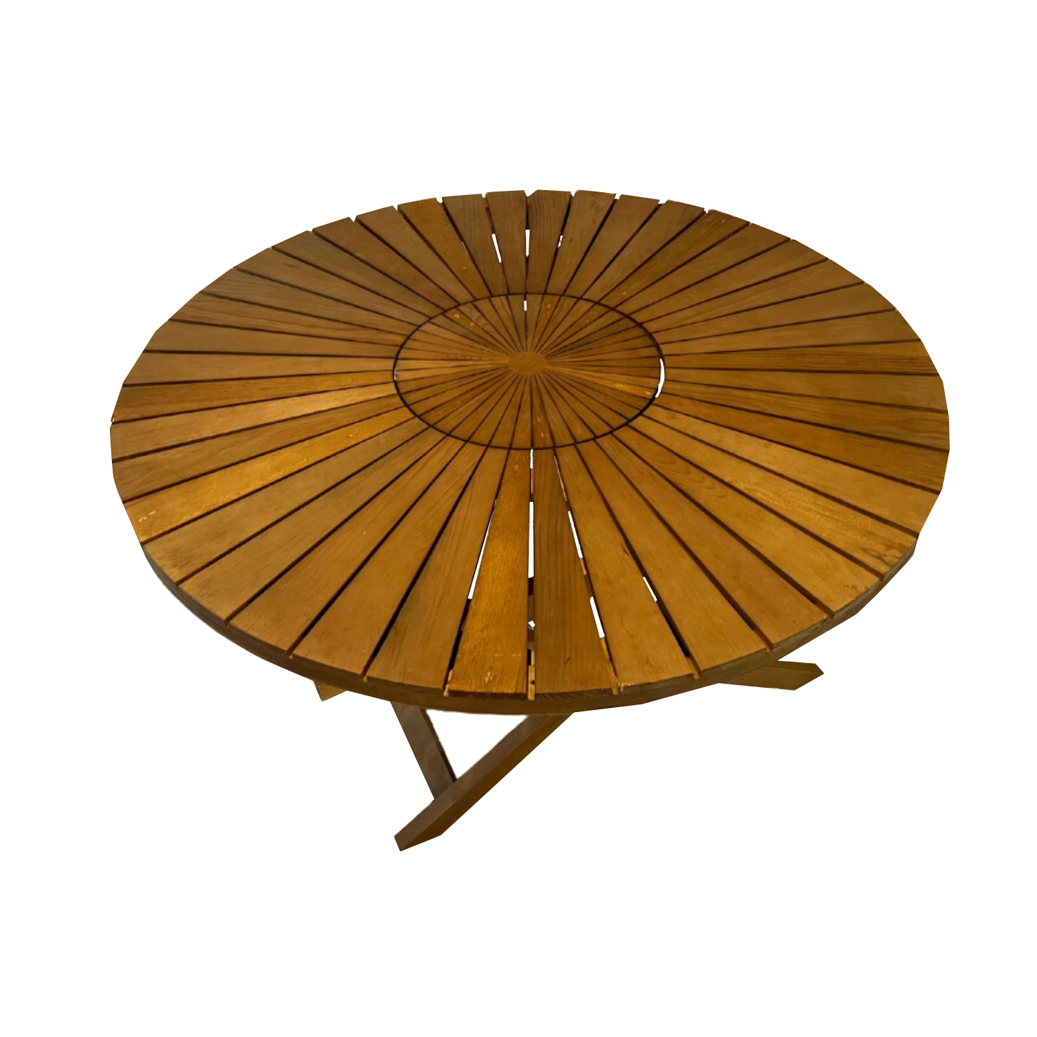 Mesa Redonda Modelo Marea 8 personas 150diam. Rústico Tratable. Leer Descripción