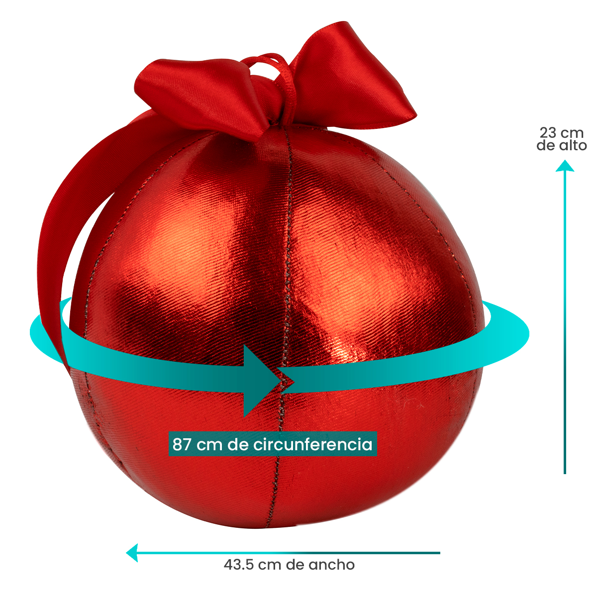 Decoración Navidad Set 3 Osos 140, 60, 80 cm + 2 Esferas 87 cm Tv Ofertas Fredo