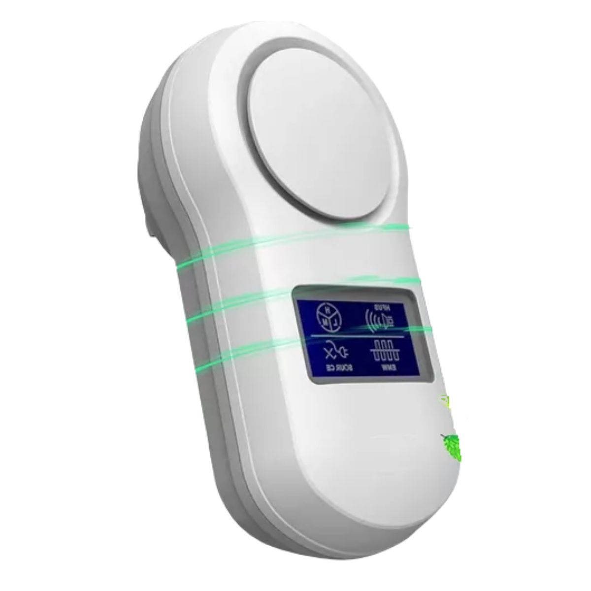 Repelente Ultrasónico Mosquitos Para El Hogar Mosquitos Etc Blanco