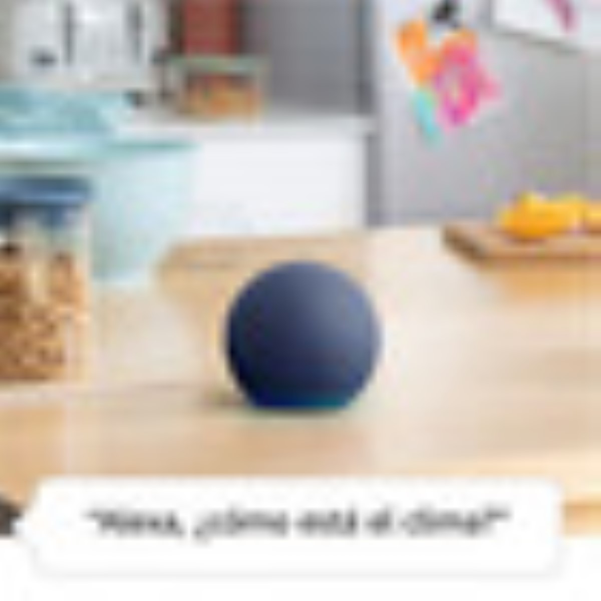 Asistente Virtual Alexa Echo Dot 5ta Gen Con Reloj Color Azul