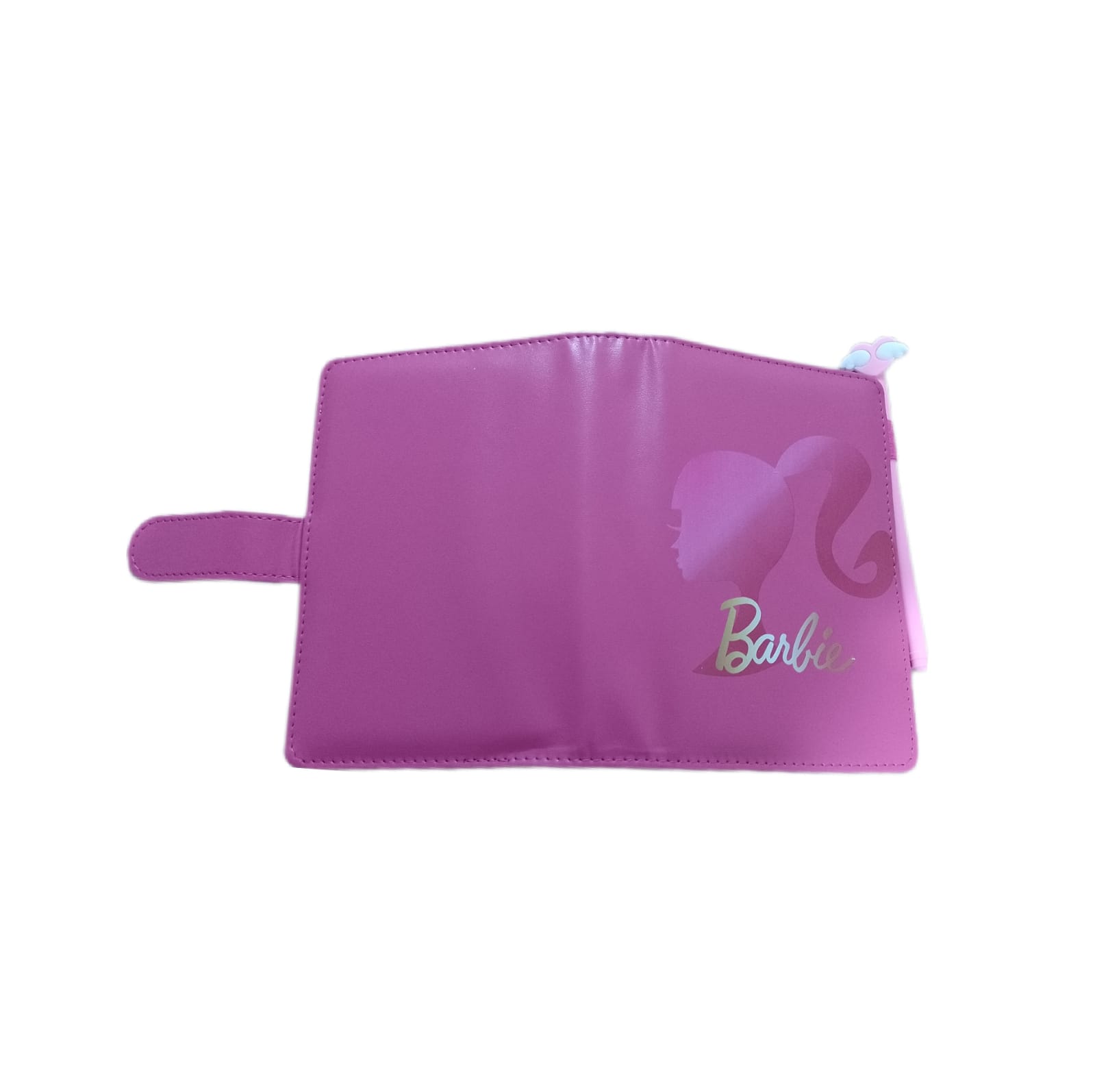 Agenda administradora de Organigastos Diseño Barbie Cuero Sintético