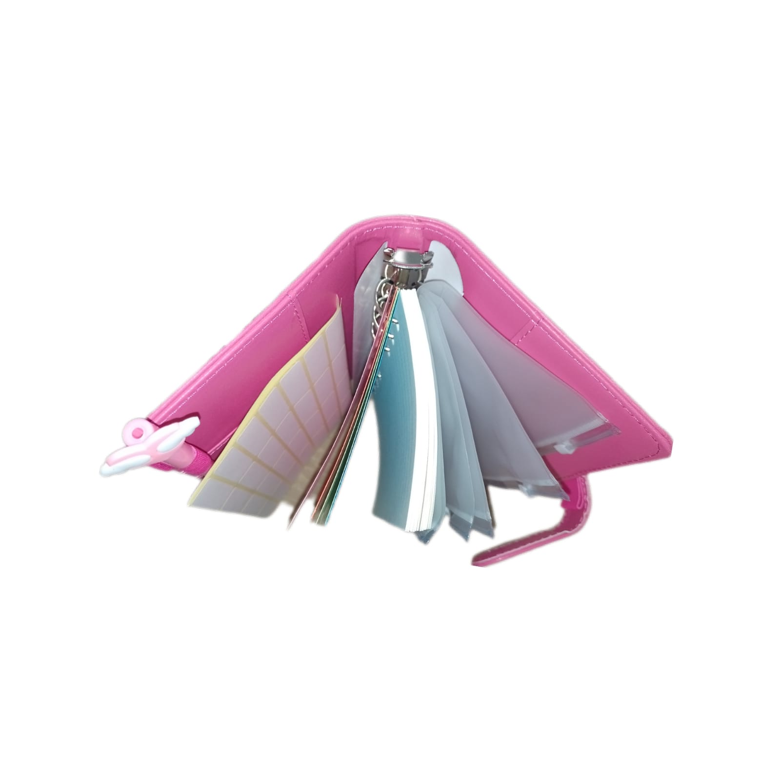 Agenda administradora de Organigastos Diseño Barbie Cuero Sintético