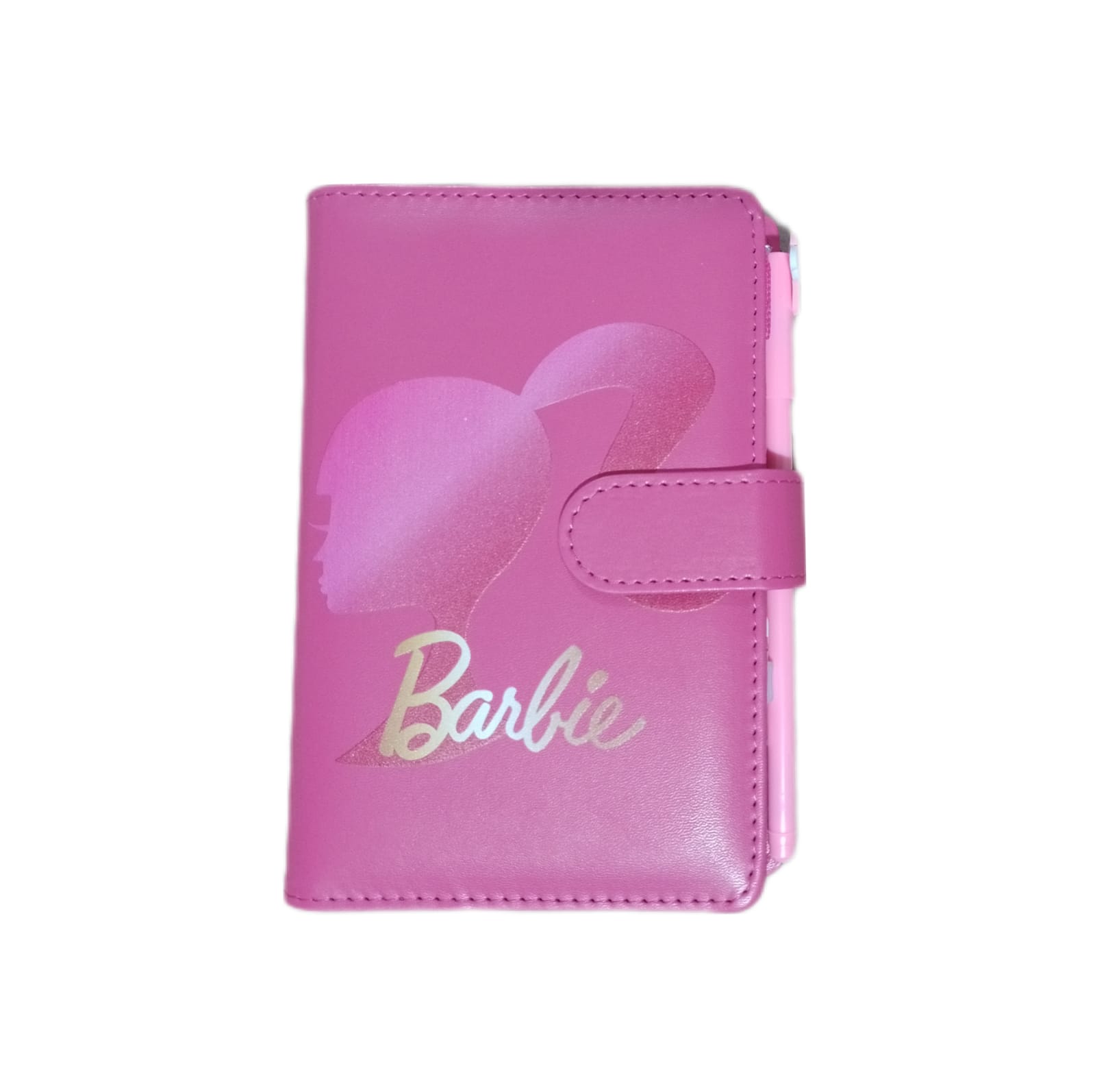 Agenda administradora de Organigastos Diseño Barbie Cuero Sintético