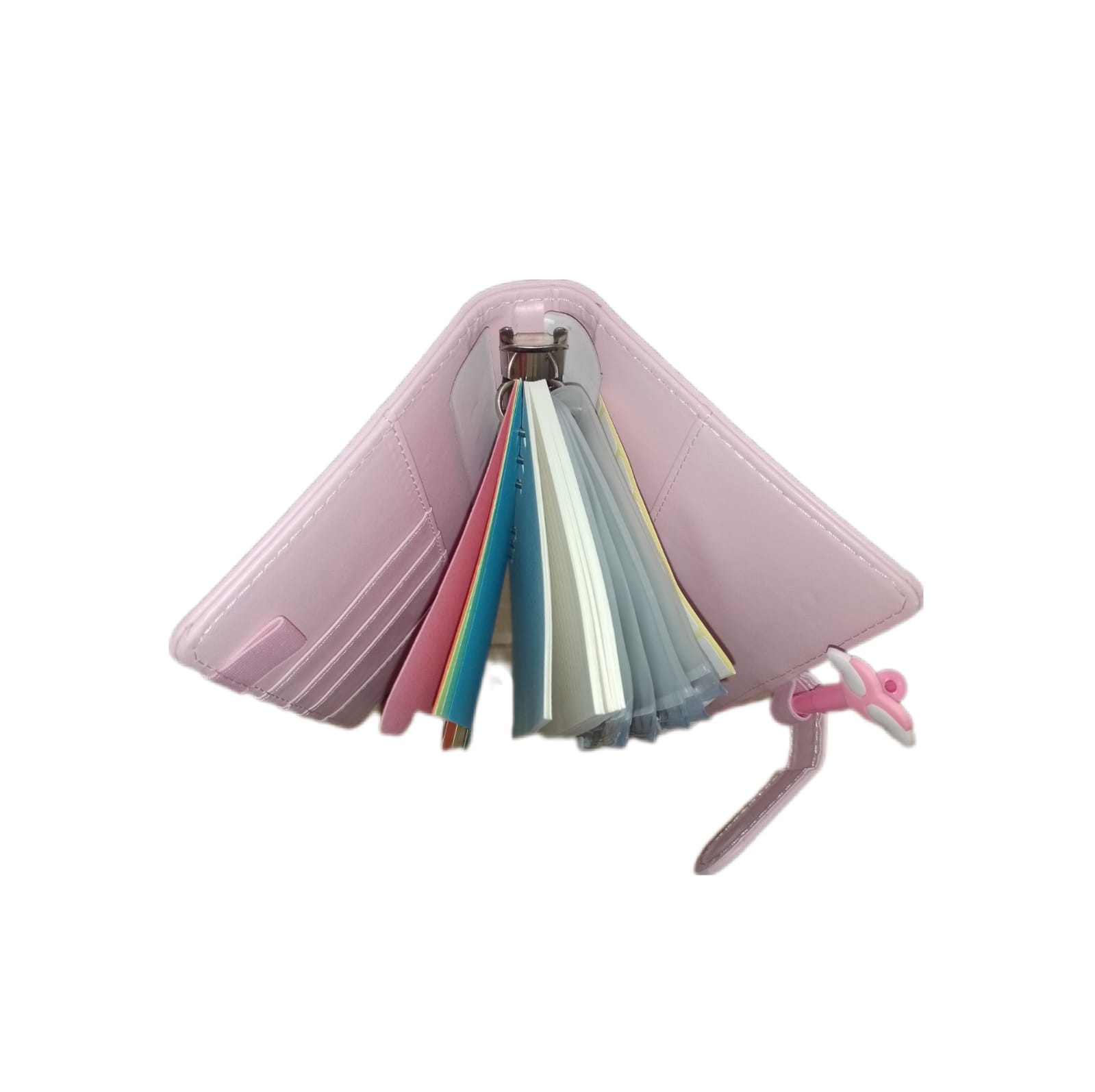 Agenda administradora de Organigastos Diseño Barbie Cuero Sintético