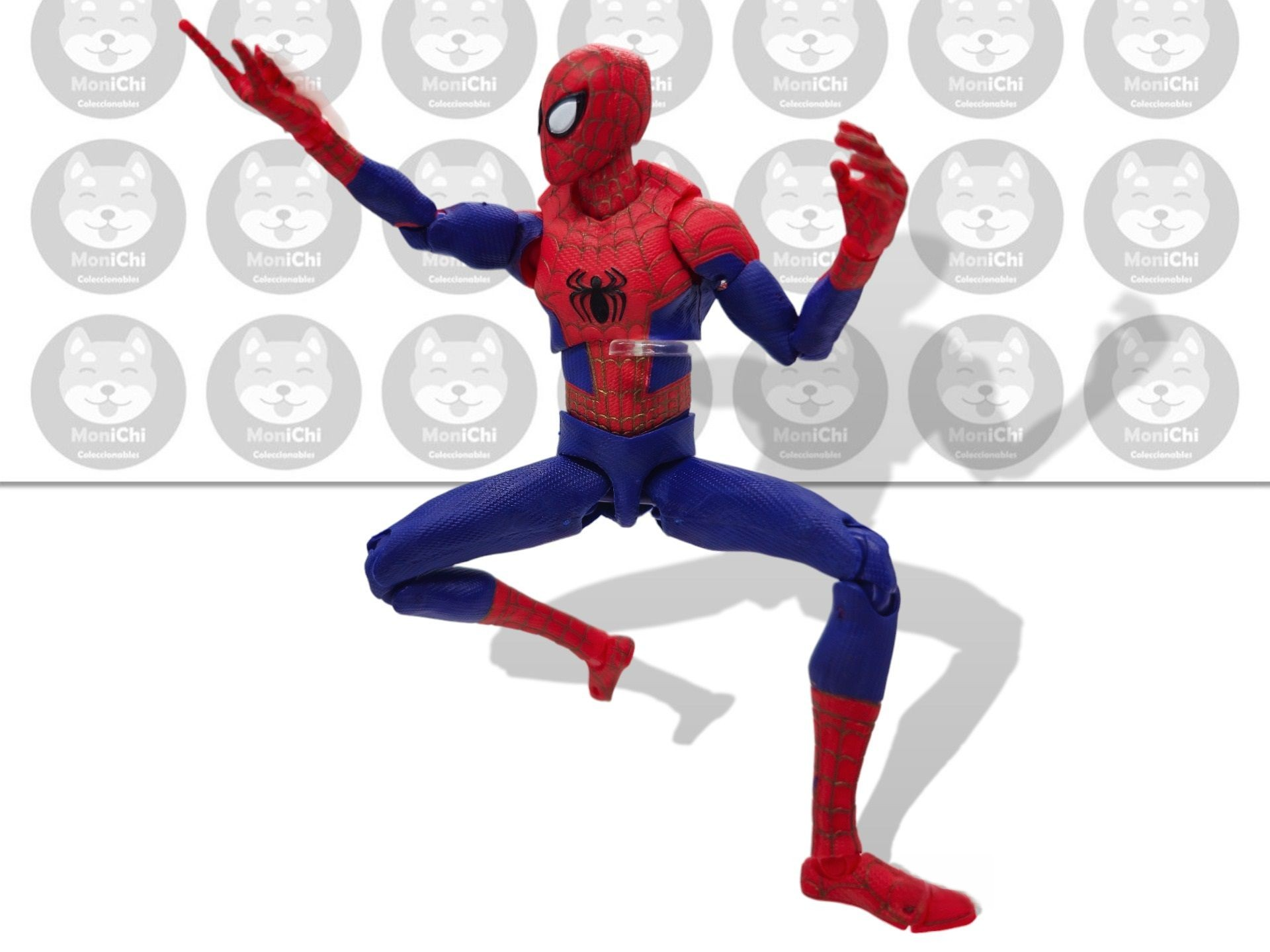 Spider Man Spiderman Peter Parker Multiverso Atraves del Spider Verso Figura