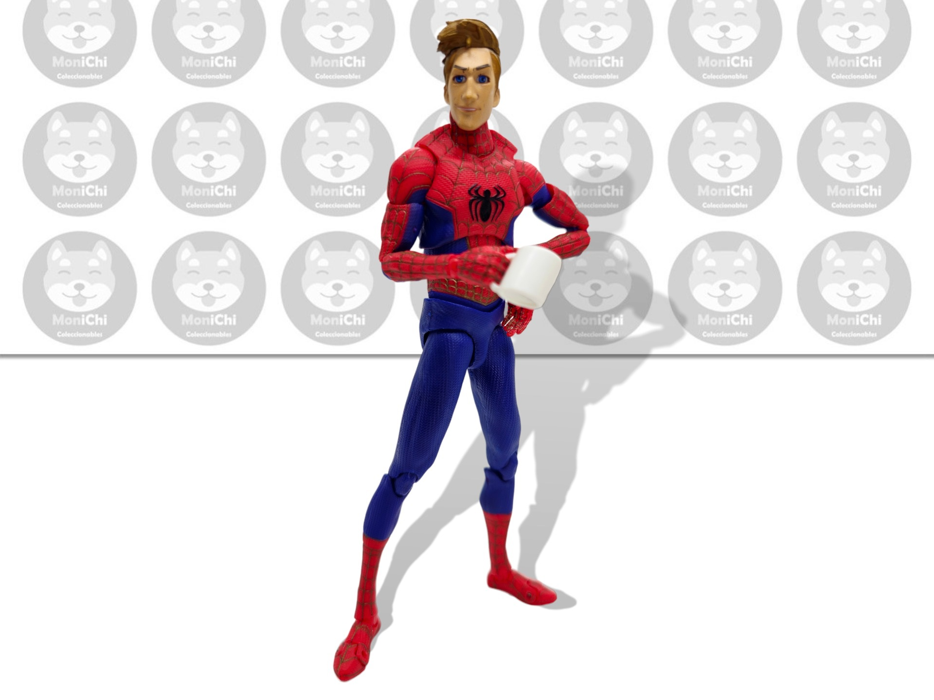 Spider Man Spiderman Peter Parker Multiverso Atraves del Spider Verso Figura