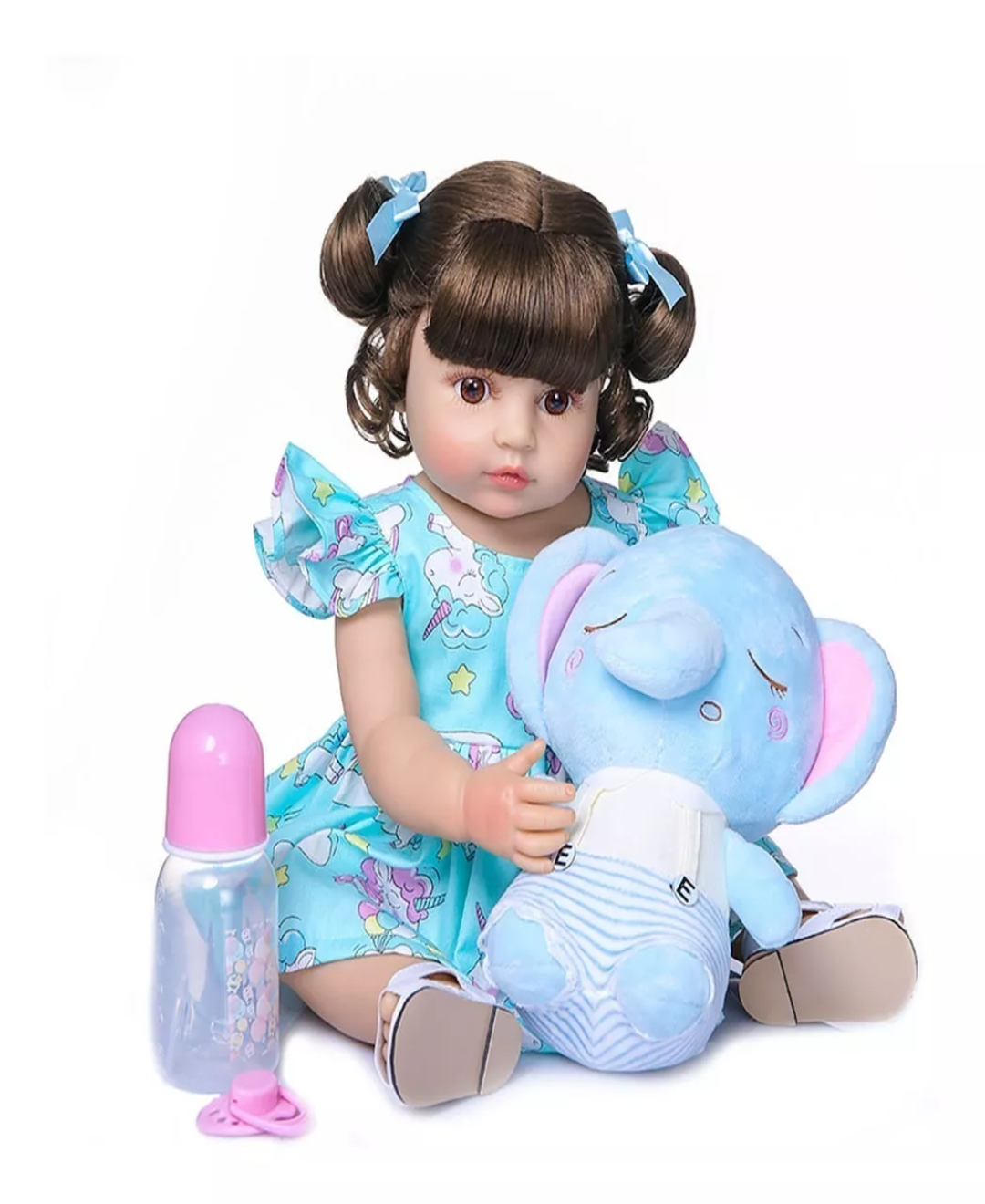 Muñeca Reborn Reborn De Silicona Realista Regalos De Elefant