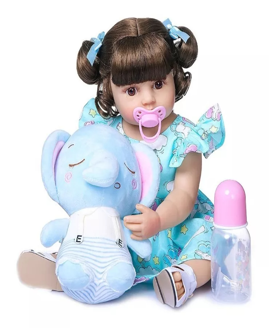 Muñeca Reborn Reborn De Silicona Realista Regalos De Elefant