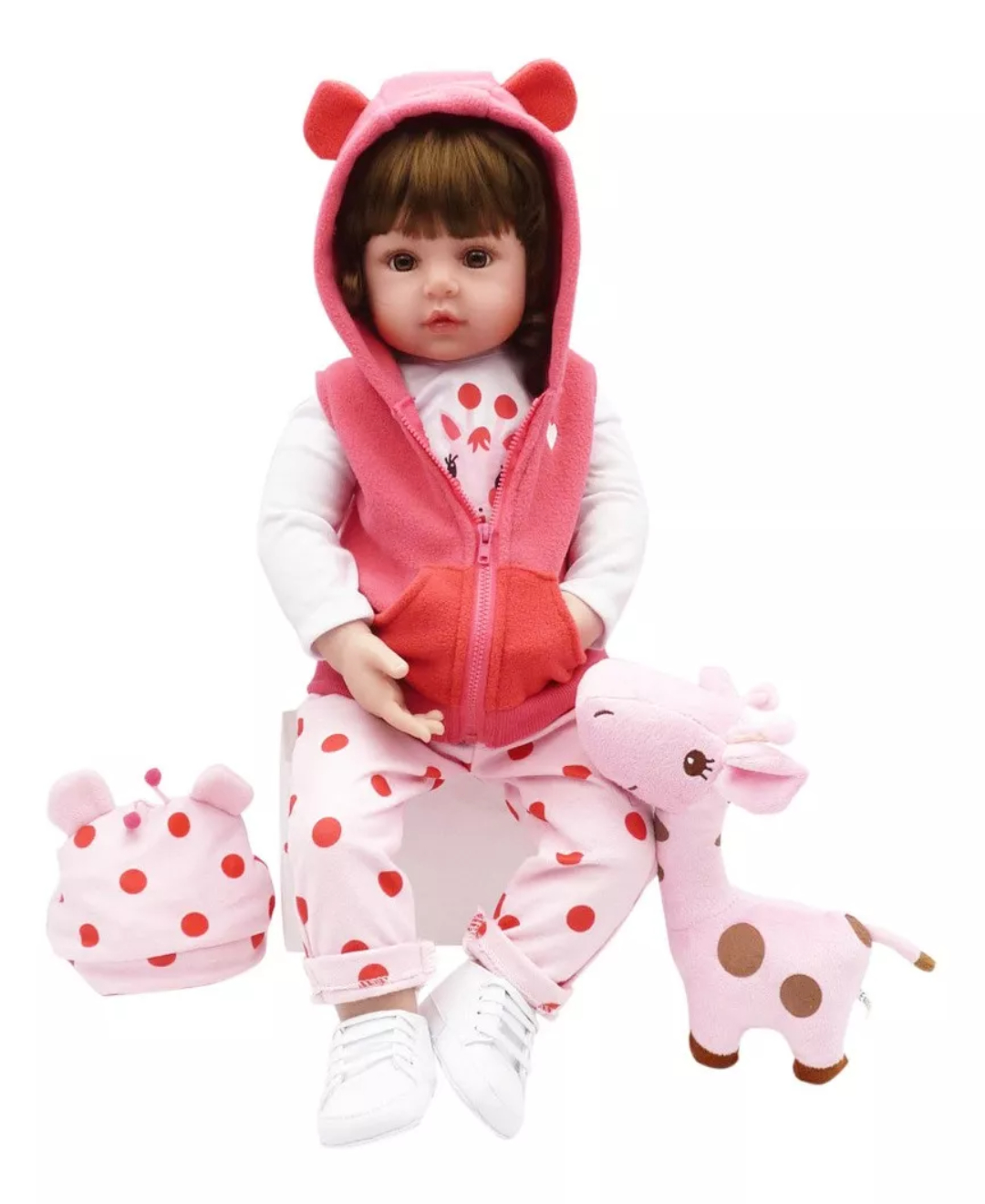 Muñeca De Silicona Suave De 47 Cm