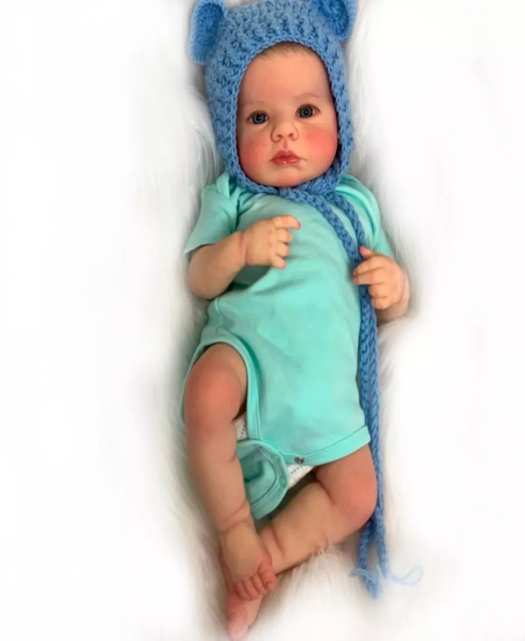Npk Bebé Reborn Muñeca Cuerpo Silicona Algodón 50cm Nino