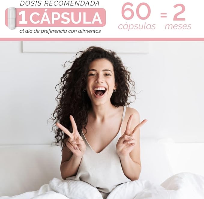 OBY Pure Inositol | Suplemento de Inositol Myo Inositol y D-Chiro-Inositol, Ácido Fólico, Hierro y Extracto de Arándano | 60 cápsulas para 60 días | Multivitaminico Mujer