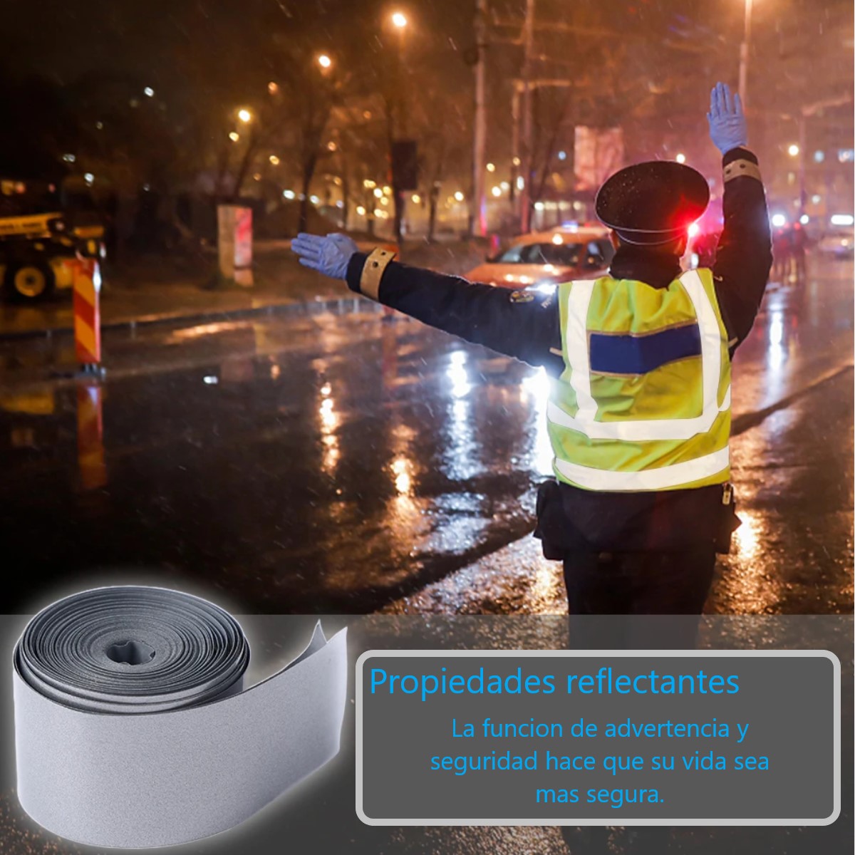 Cinta reflectante transferencia calor 2cm 5cm tira adhesiva 1M ropa zapatos seguridad