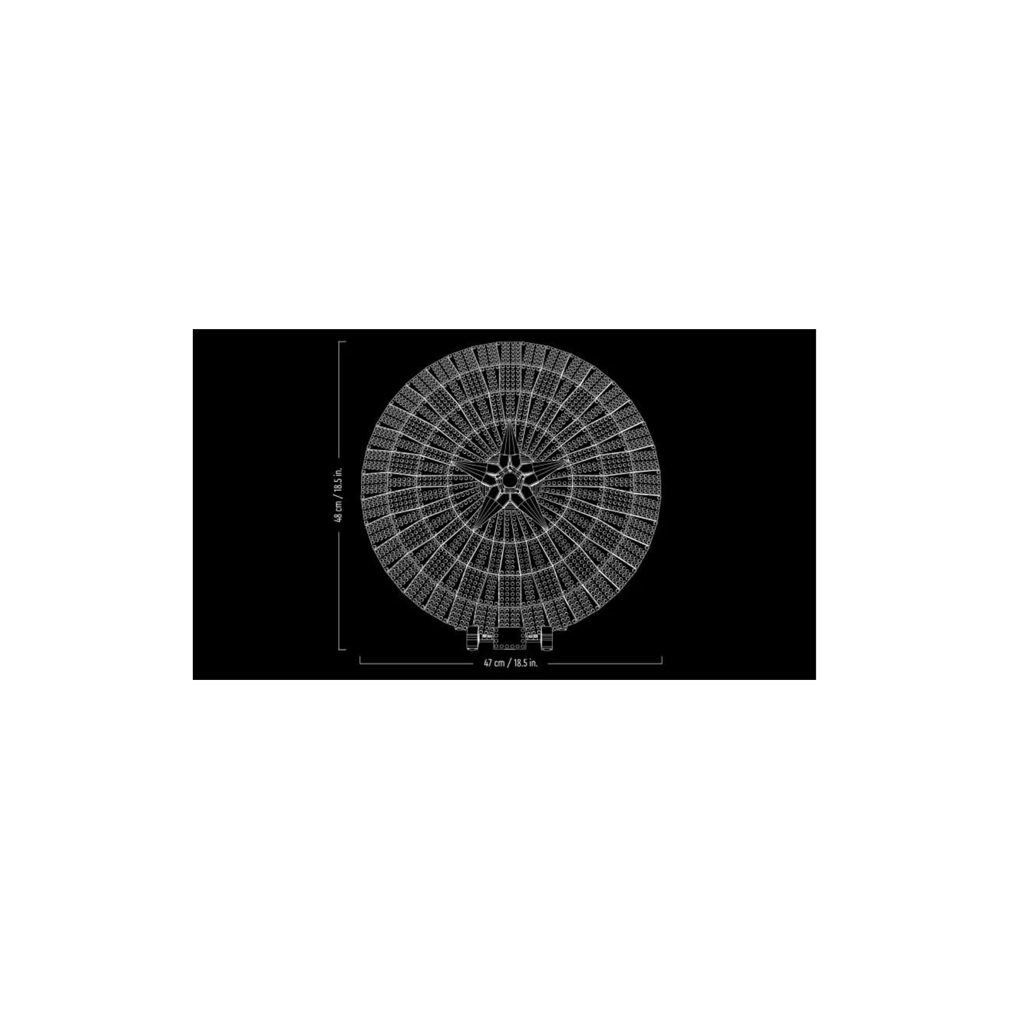 Lego 76262 Escudo del Capitán América