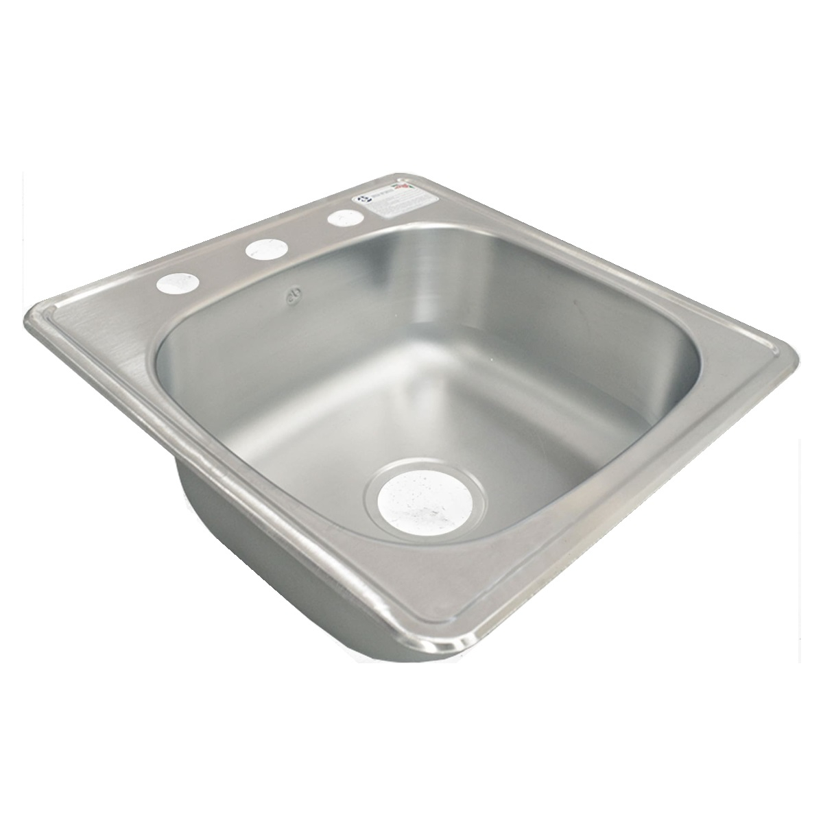 Tarja Sencilla Empotrar EB Tecnica C100 Acero Inox Satinado