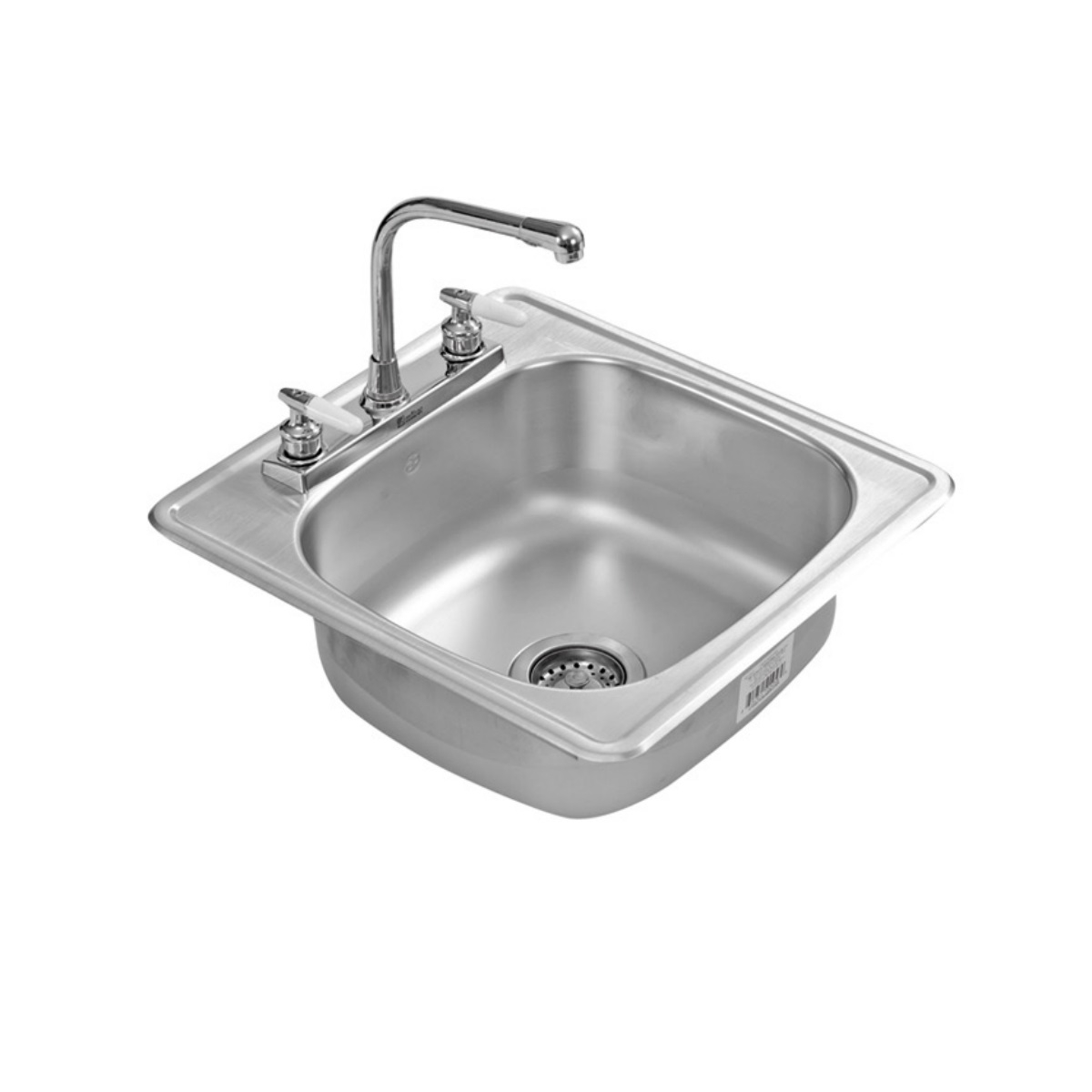 Tarja Sencilla Empotrar EB Tecnica C100 Acero Inox Satinado