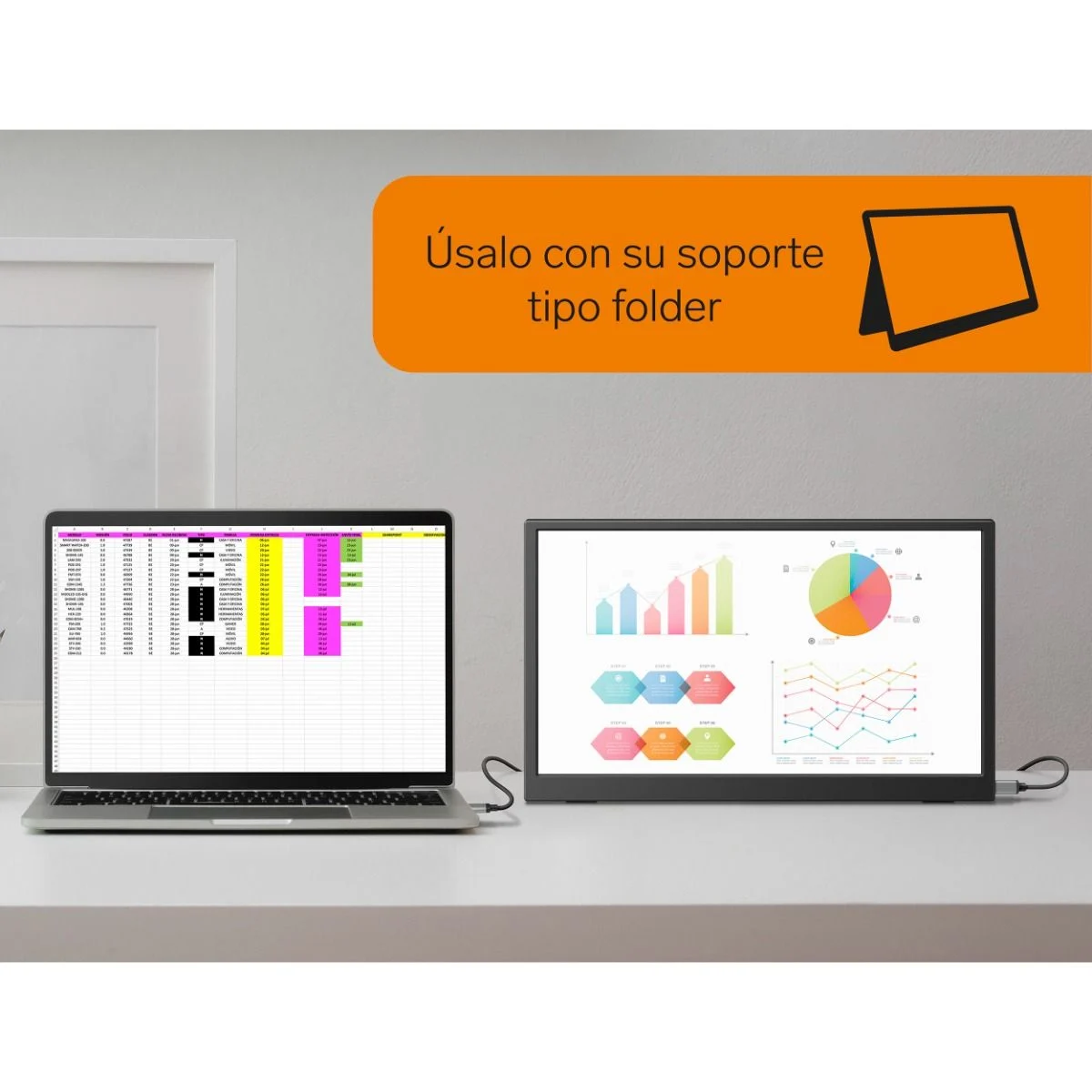 Monitor portátil HDR de 15.6 para laptop- DIS-116