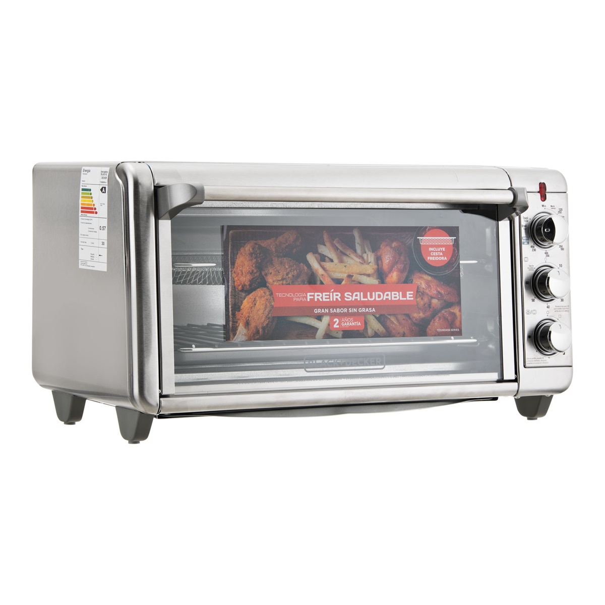Horno Tostador Black & Decker TO3265XSS-LA