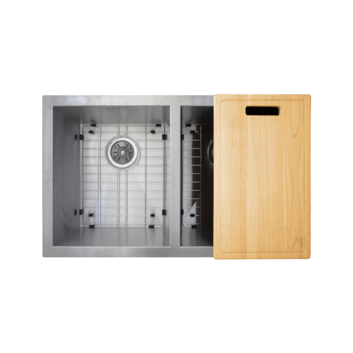 Tarja Doble Submontar Elkay EFU-311810ACO9 Acero Inox Satinado.