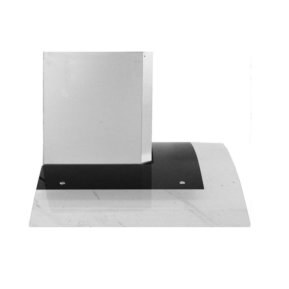 Campana Pared EB Técnica EB-392 de 90 cm Purificadora Acero Inox y Cristal.