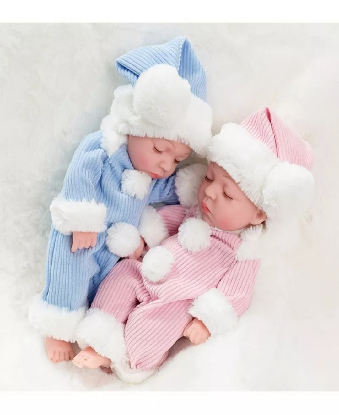 Muñeca Bebé Reborn Vinilo De Cuerpo Entero Lindo Regalo 10in