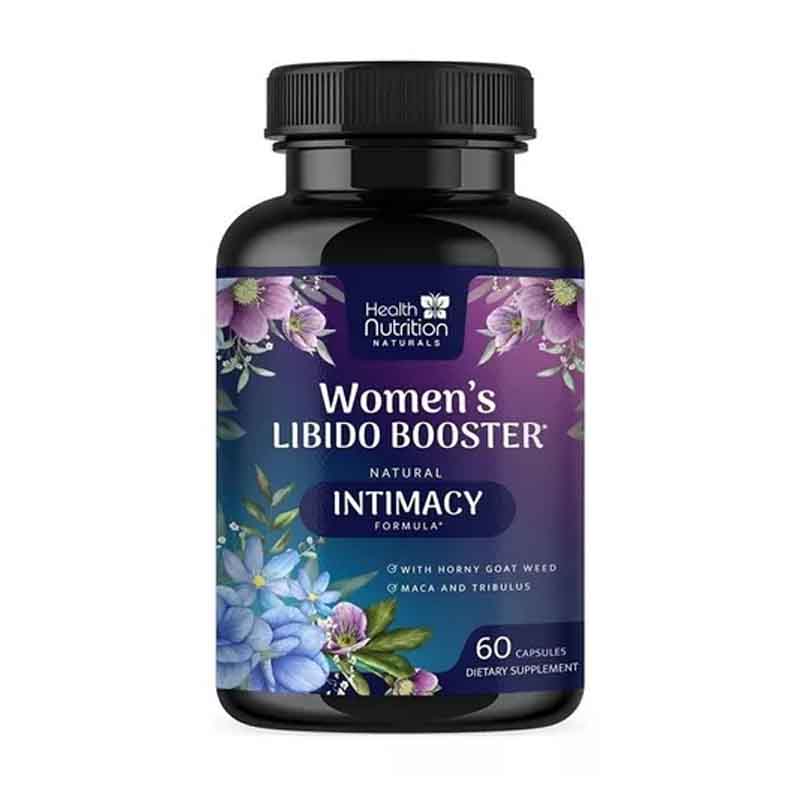 Horny Goat Weed Mujer Health Nutrition 60 caps Vigor Libido Energía Sexual 