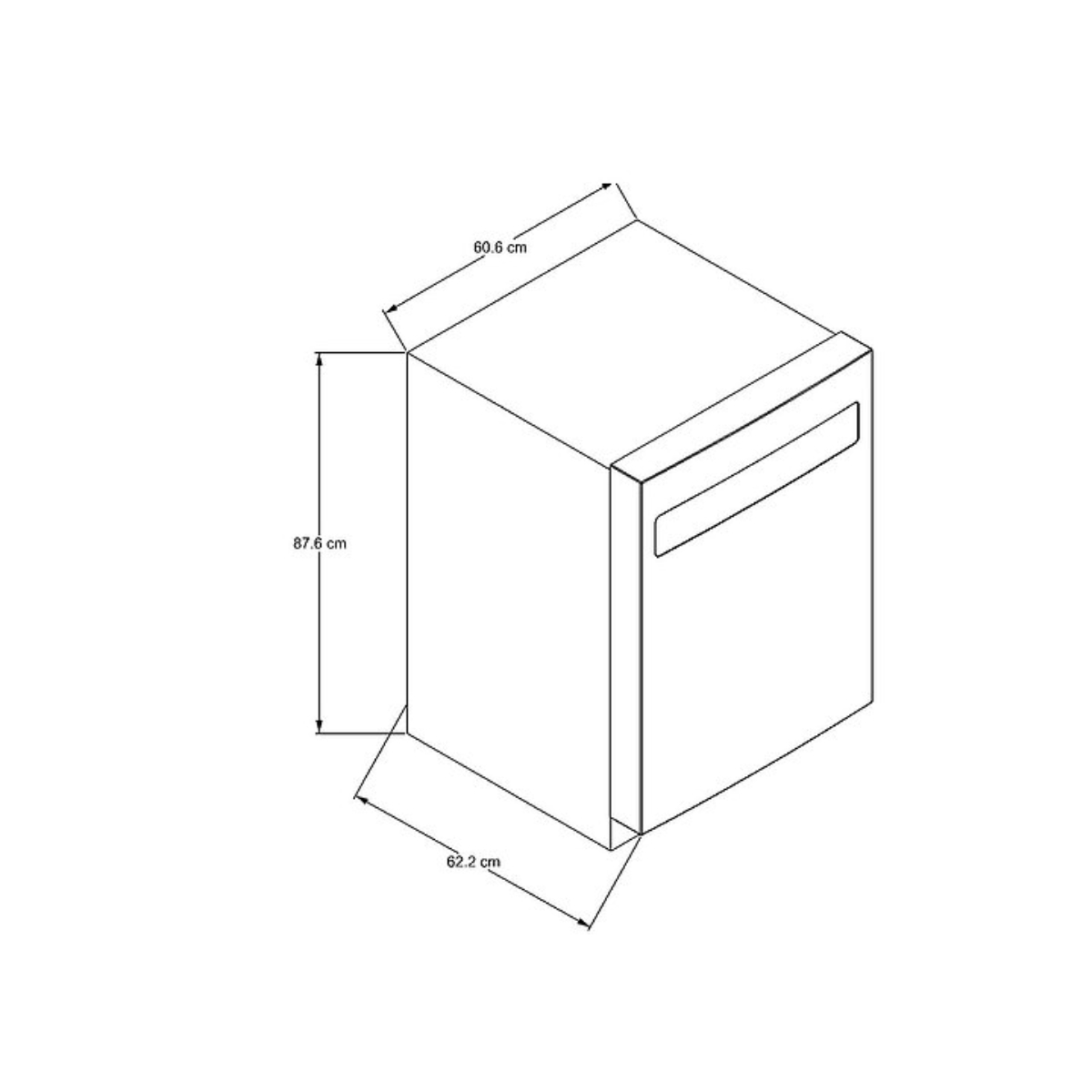Lavavajillas Empotrable Maytag MDB8959SKZ 15 servicios 61 cm (24 pulgadas) Gris.