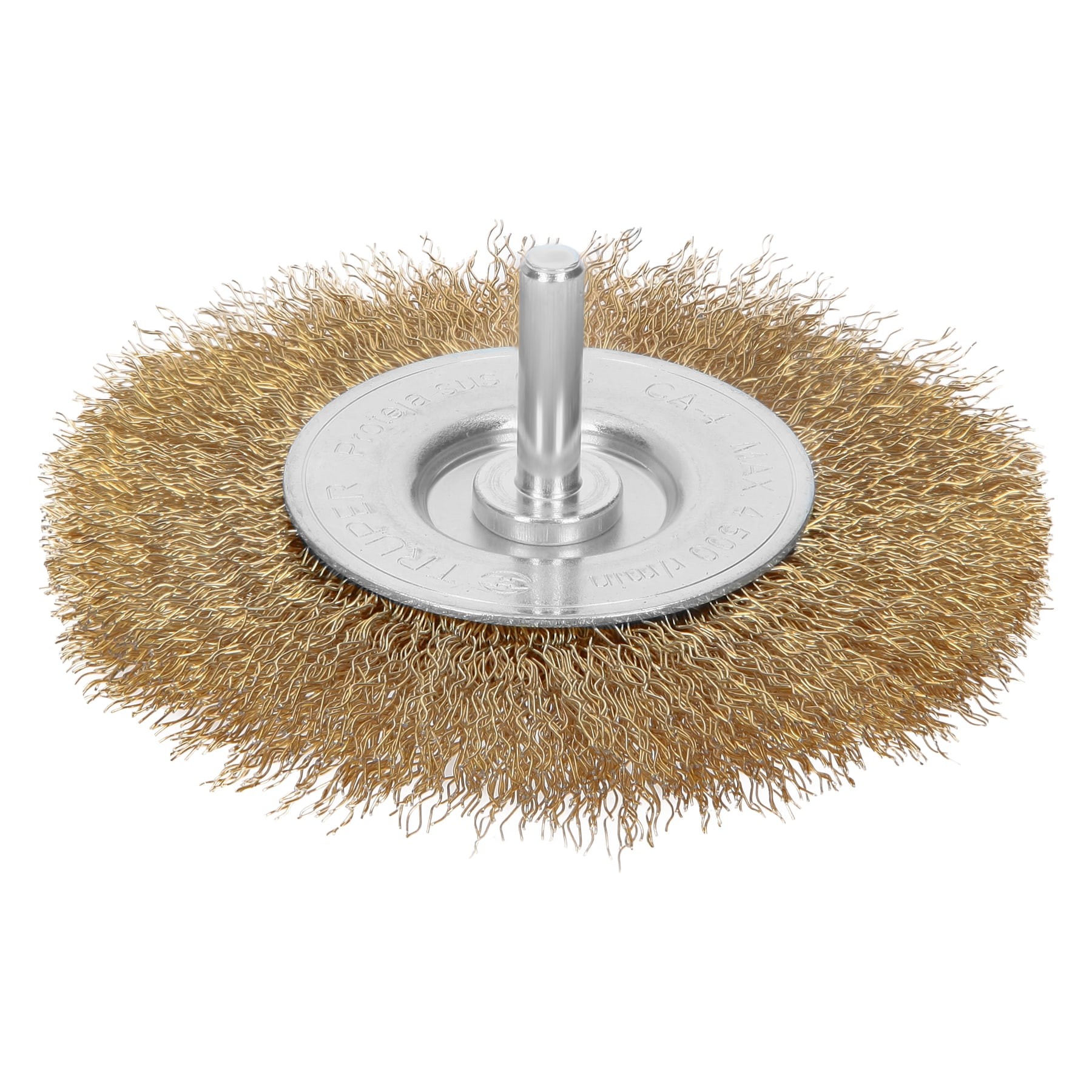 CARDA CIRCULAR 4" ALAMBRE GRUESO PARA TALADRO, TRUPER 11590