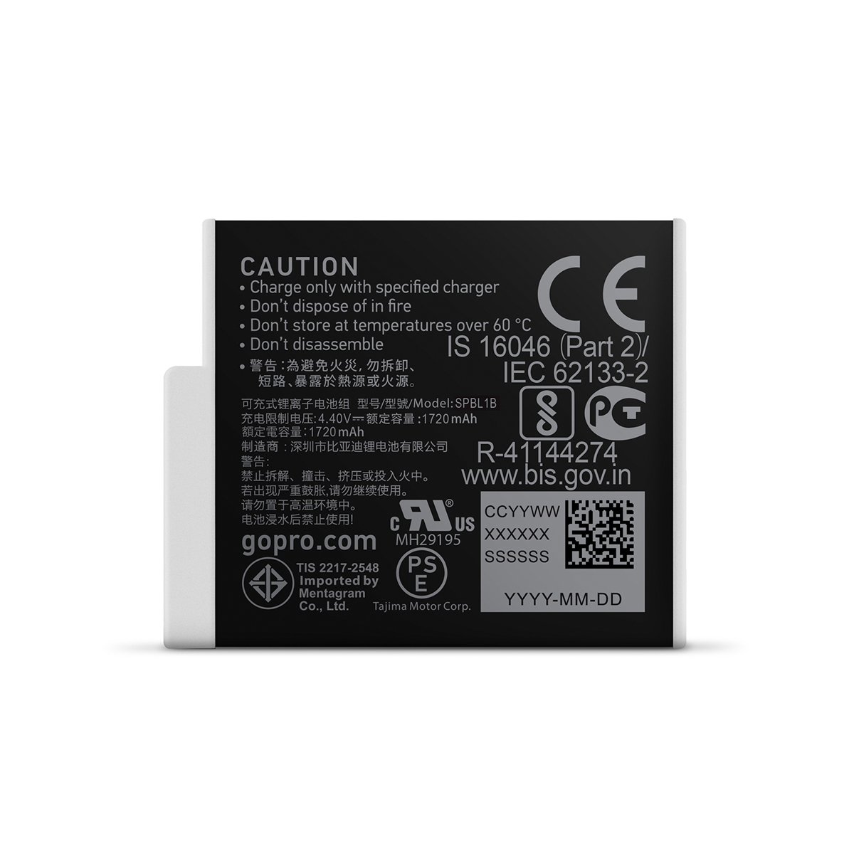 Batería Recargable Enduro GoPro