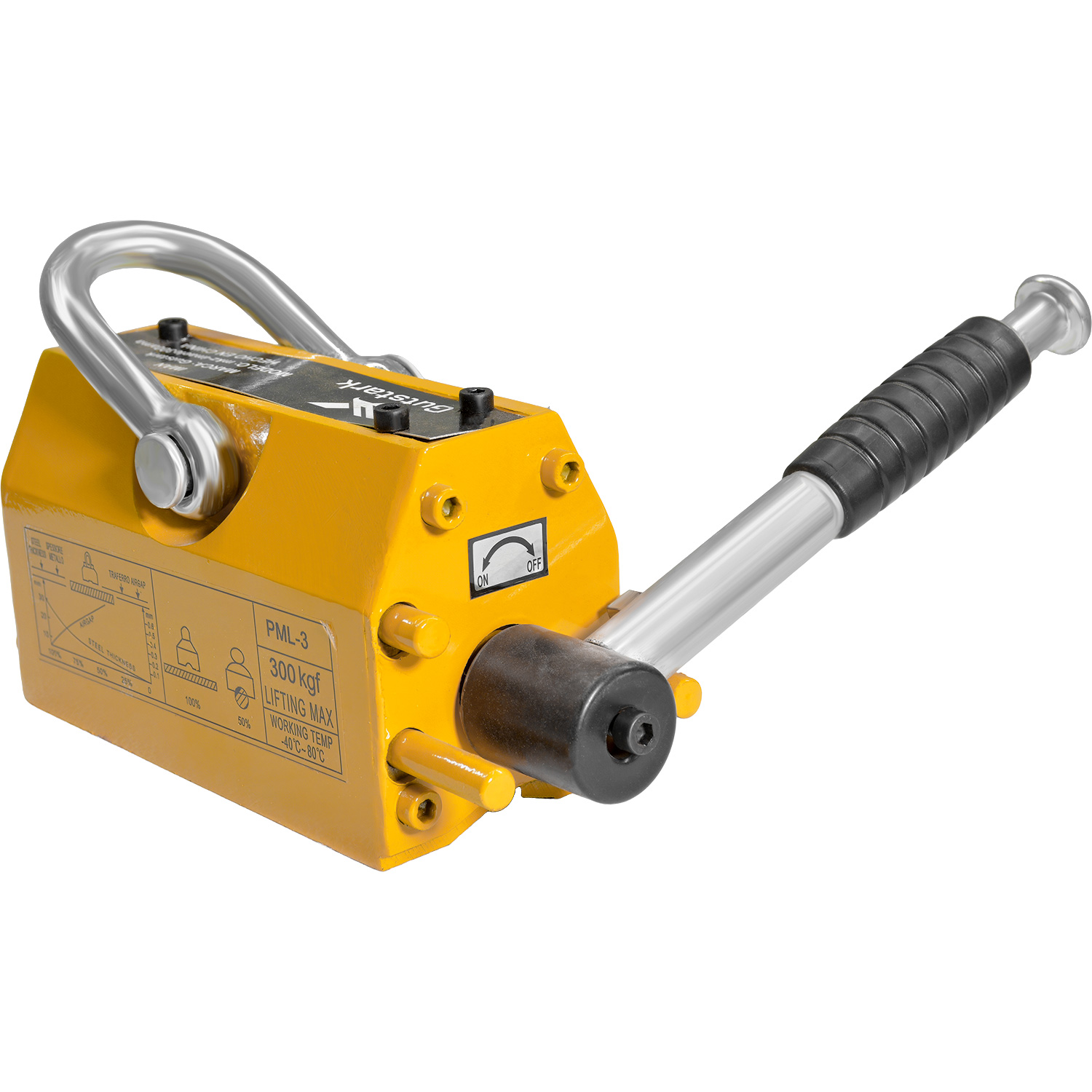 Iman Elevador Industrial Magnetico Neodimio Carga 300kg