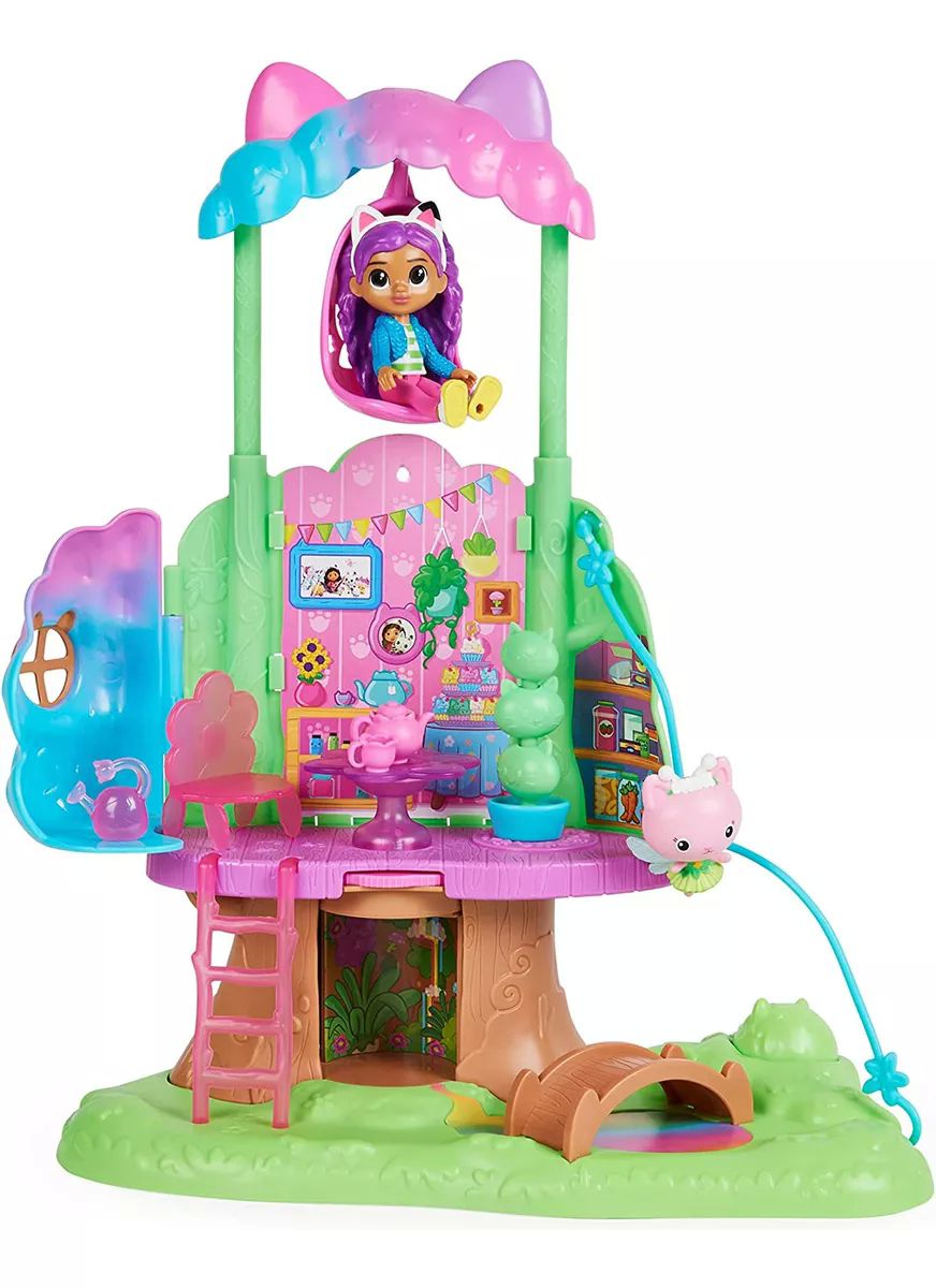 Gabby's Dollhouse Casa Del Arból Jardín De Hada
