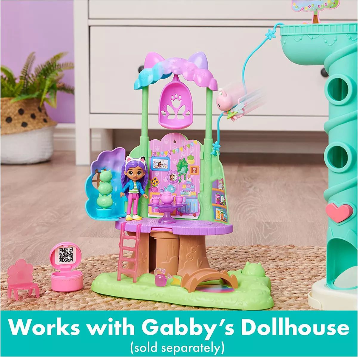 Gabby's Dollhouse Casa Del Arból Jardín De Hada