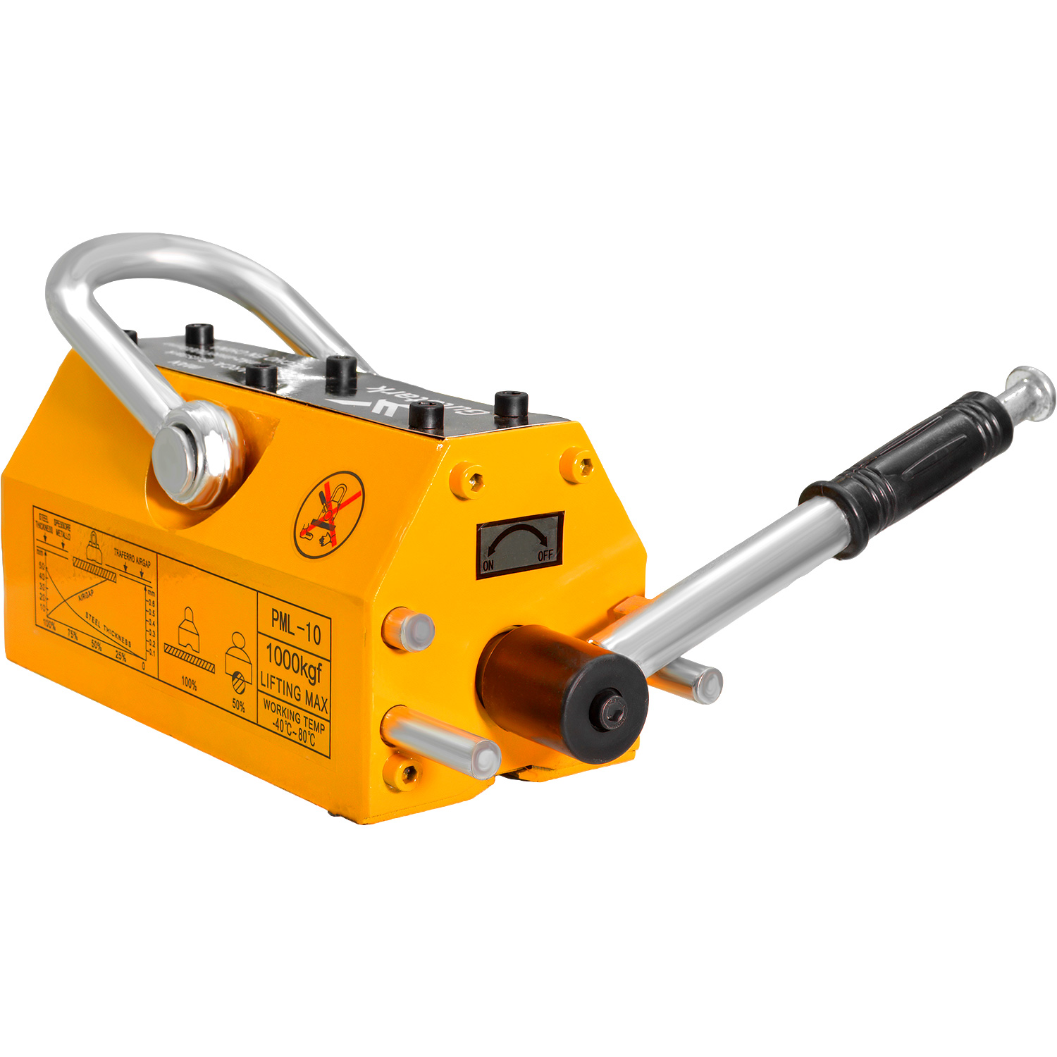 Iman Elevador Industrial Magnetico Neodimio Carga 1000kg