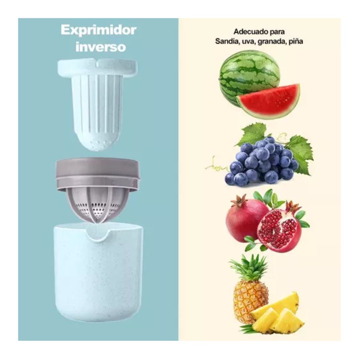 Exprimidor De Manual De Toronja Jugo Limones Azul