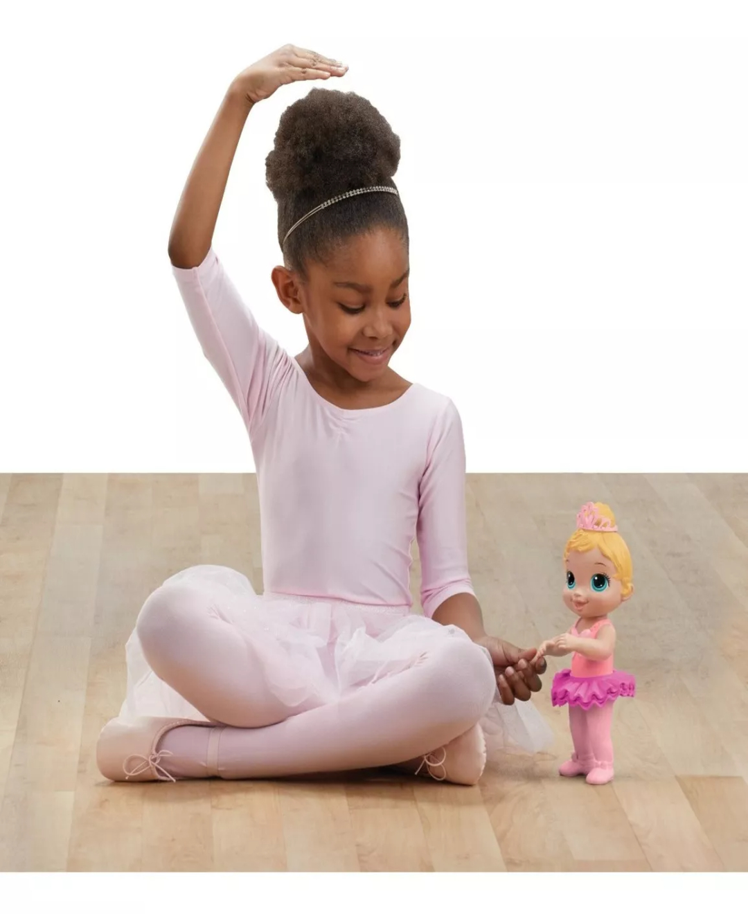 Muñeca Baby Alive Dulce Bailarina Rosa Cabello Rubio 26,5 Cm