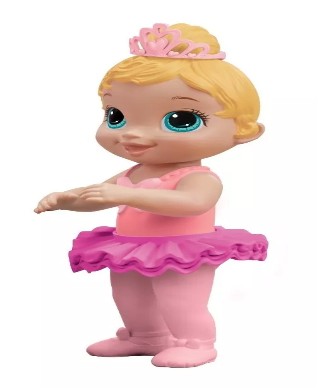 Muñeca Baby Alive Dulce Bailarina Rosa Cabello Rubio 26,5 Cm