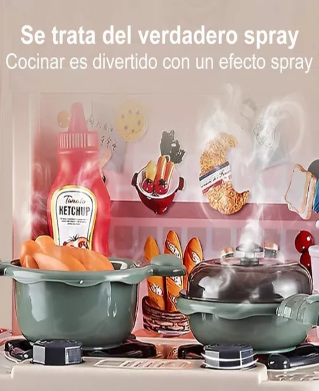 Cocina Juguete Cocina De Simulaciónjuguetes De Los Niños Color Rojo Naranja