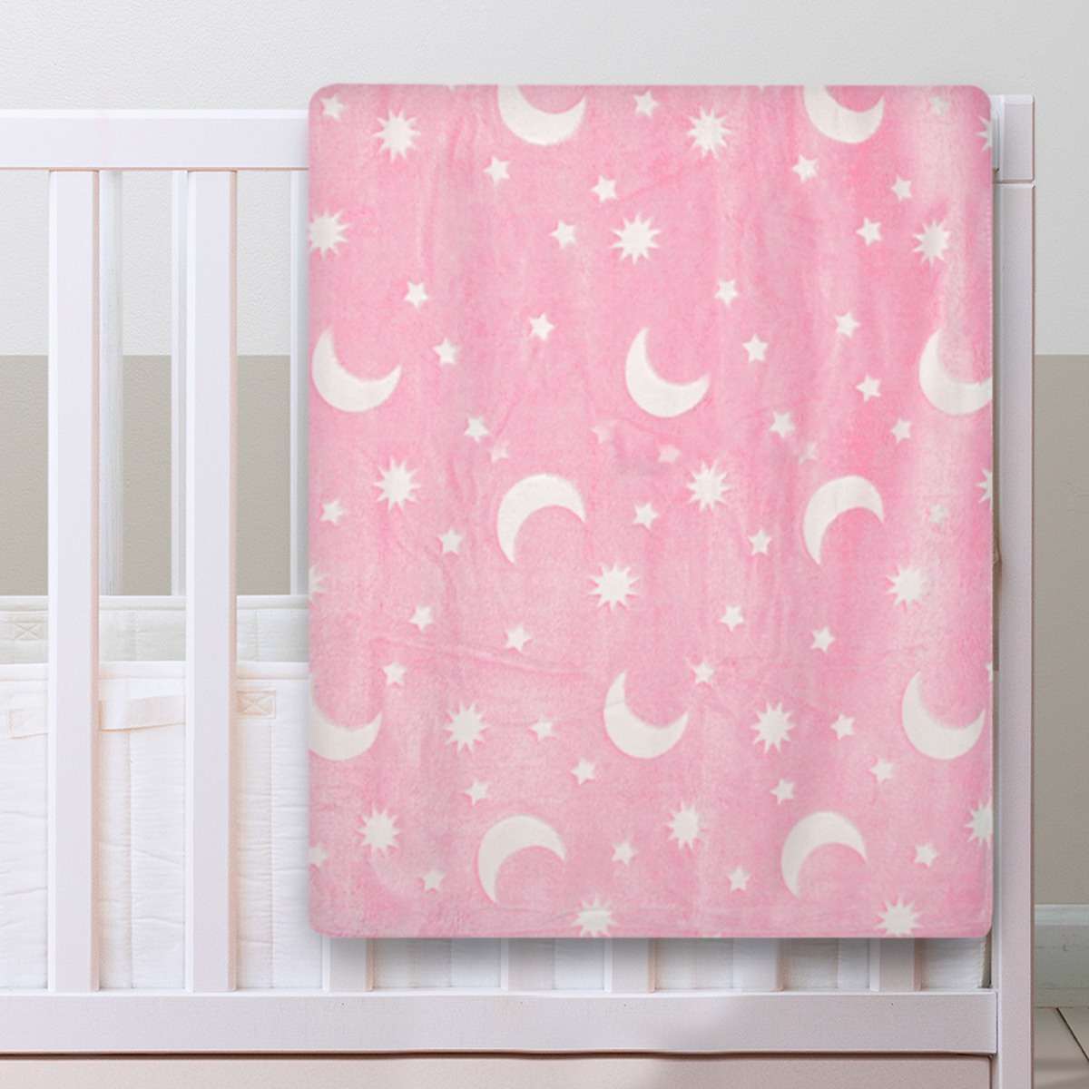 Cobija Fluorescente Peluche Mima2 Frazada Manta Calientita