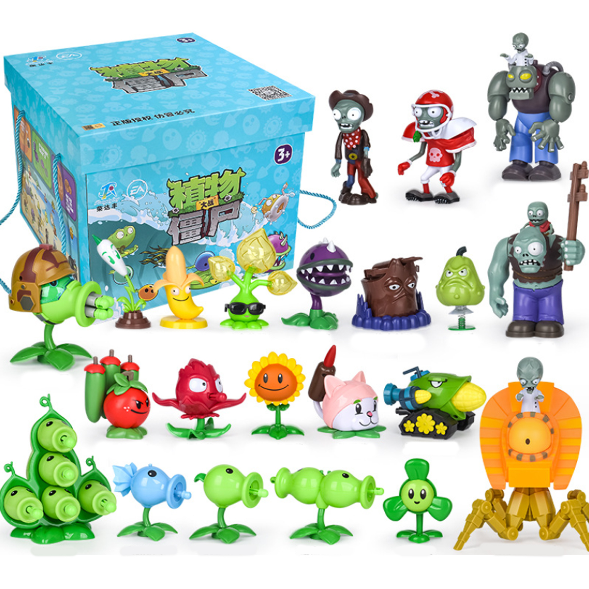 Juguete Plantas Vs Zombies Caja Grande